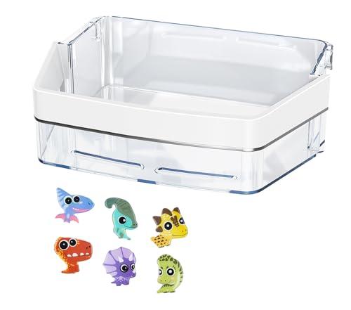 UPGRADED WR71X11044 WR71X11059 Refrigerator Door Shelf Bin (Right Door), Fit Fabricate Refrigerator Replacement Shelves Replaces PS6011779, AP5656690, 2691847, EAP6011779 Fridge Door Shelf (1 Piece)