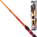 STAR WARS Lightsaber Forge Kyber Core Darth Vader, Officially Licensed Red Customizable Electronic Lightsaber, Toys for 4 Year Old Boys and Girls