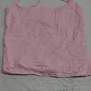 SUUKSESS Women Sexy Square Neck Tank Top Summer Y2K Going Out Basic Cami Shirt (Medium, Baby Powder)