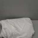 Extra Deep King Fitted Sheet - Hotel Luxury Single Fitted Sheet Only - Easily Fits 18 inch to 24 inch Mattress - Ultra Soft, Wrinkle Free w/Extra Deep Pockets - Easy-Care, Breathable & Comfy - White