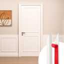 Art3d Premade Peel and Stick Door Moulding Trim Kit, Self-Adhesive Paintable Wainscoting Panels for Frame Decor & Wall Accents, 1 Set-2 Frames