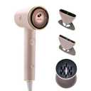 T3 Aire IQ Hair Dryer Kit with Quick Dry Concentrator, Style Concentrator, Diffuser & Dryer Stand | Fast, Healthy Blowouts with Smart Heat Personalization | for All Hair Types (Satin Blush)