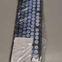 FOPETT Wireless Keyboard and Mouse Combo, 104 Keys Full-Sized 2.4 GHz Round Keycap Colorful Keyboards, USB Receiver Plug and Play, for Windows, Mac, PC, Laptop, Desktop (Gradient Blue)