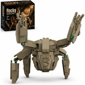 Rocky Building Set, Sci Fi Inspired Alien Figure, Creative Gift for Fans