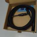 XLR Cables 15 Feet 2 Pack, Professional Gold-Plated Rean Connectors from Neutrik, Kevlar-Reinforced Nylon Braided Microphone Cable, Mic Cable, Durable Shielded and Balanced XLR Male to Female Cord 