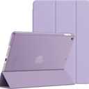 Case for iPad (9.7-Inch, 2018/2017 Model, 6th/5th Generation), Smart Cover Auto Wake/Sleep (Light Purple)