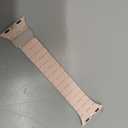 Amizee Magnetic Bands Compatible with Apple Watch Band 49/46/45/44/42/41/40/38mm Women Men, Sport Silicone Strap for iWatch Ultra 3/2/1 Series 11 10 9 8 7 6 5 4 SE3/2/1 (42/41/40/38, Starlight Pink)