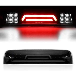 High Mount LED 3rd Third Brake Light Fit for 2009-2020 Dodge Ram 1500/2010-2020 Dodge Ram 2500 3500 Tail Brake/Cargo Light (Smoke Lens)
