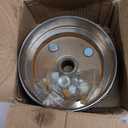 21807G1 EZGO TXT Brake Drum 30 Tooth Spline Golf Cart Brake Drum, 1 Inch Large hole Brake Hub with Nuts For 4 Cycle Gas 1996-Up EZGO TXT/RXV/Medalist/Marathon/Columbia, OEM# 21807-G1, 41843-94
