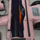 Cordless Vacuum Cleaner for Home, Upgraded 60Kpa Powerful Suction Pet Hair Vacuum with 70min Runtime, Green LED Light for Hardwood Floors & Carpet, Self-Standing Rechargeable Stick Vacuum, Grey Pink