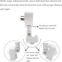 Motion Sensor Switch Indoor Plug in Motion Sensor Light Sockets Adjustable Motion Activated Detector Plug Outlet for Basement,Garage,Pantry (2 Pack)