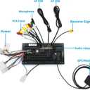 Android 14 Car Stereo Radio for Toyota 4Runner 2002-2009, for Tundra 2003-2006, for Sequoia 2003-2007, 4+64G 7'' Touch Screen Radio with Wireless CarPlay/Andriod Auto/Bluetooth/WiFi/Backup Camera/GPS