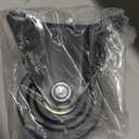 FactorDuty 3 inch Heavy Duty Polyurethane Caster Wheels Rigid Fixed None Swivel Industrial Grade Solid Low Profile Smooth and Silent 3000LB Capacity Pack of 4