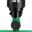 Rain Bird 42SASPG 42SA Gear Drive Rotor Lawn and Garden Sprinkler on Heavy Duty Green Spike, Adjustable 40 - 360 Pattern, 26' - 38' Spray Distance