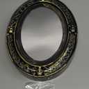 [ Motion Activated & Light Sensor Design ] Halloween Animatronic Talking Haunted Mirror with Creepy Sound and Light, Scary Halloween Decorations Indoor Wall Mounted Magic Mirror Horror Prop Decor