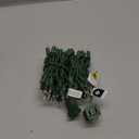 Brizled Red & White Christmas Lights, 33ft 100 LED Christmas Tree Lights, 120V UL Listed Mini String Lights Connectable, Plugin LED Xmas Lights, Indoor Christmas Lights for Outdoor Party Home Decor