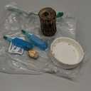 Brazilian Lucky Wood Plant,Fortune Brazil Wood Potted Plant with Owl Figurine,Mini Brazil Decoration, Desk Decor for Home & Office Desktop Planter