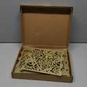 Glittery Gold Wedding Card Box with Lock, Wooden Gift Card Box for Wedding Reception, Elegant Wedding Money Envelope Card Box Holder for Party Graduation Birthday Baby Shower Decorations