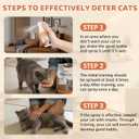 Tetra Cat Deterrent Spray, Natural No Scratch Spray for Cats Keep Off Cats and Kittens Scratching Furniture, Sofas, Rugs, Curtains, Plants, Safe & Effective, 100ml