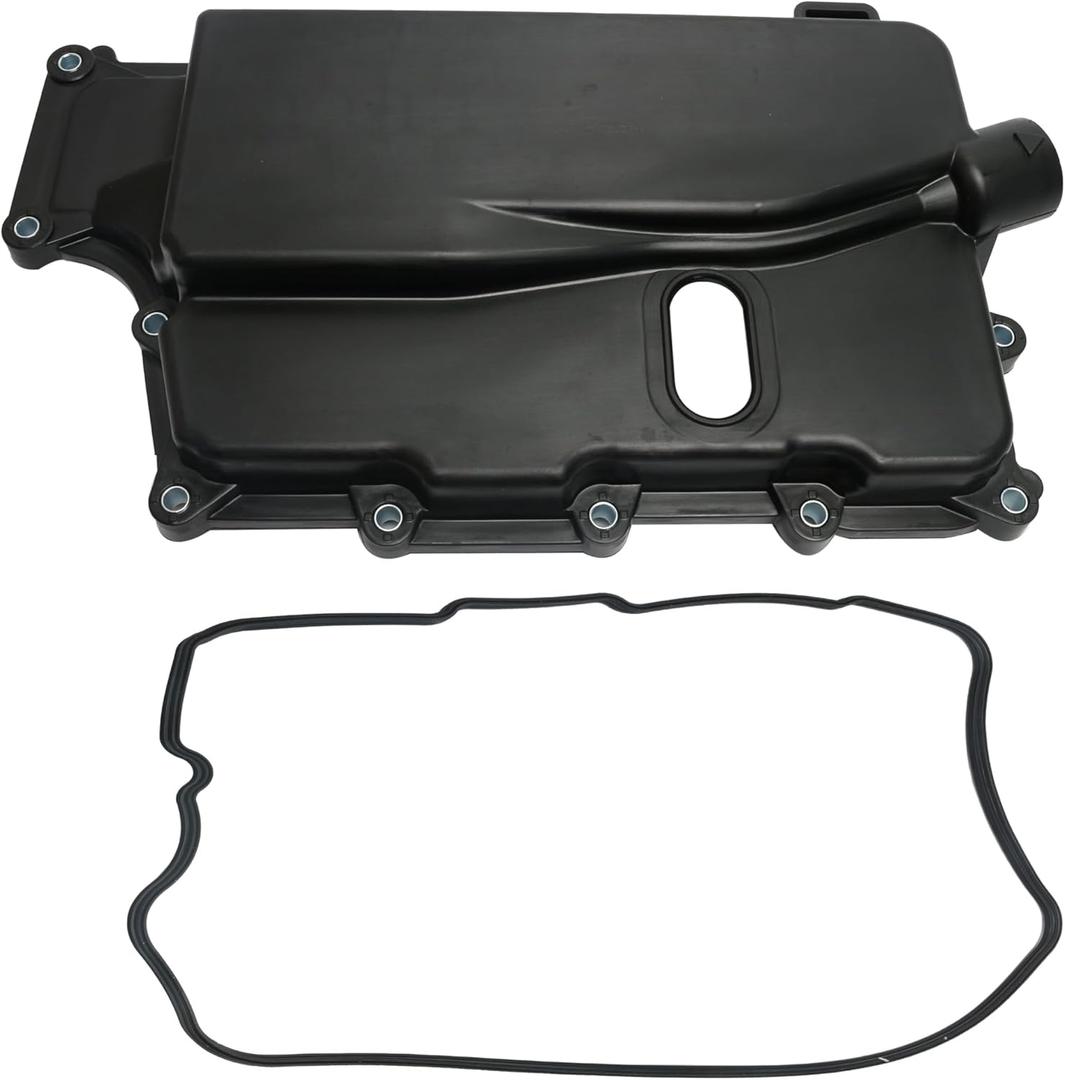 8A8Z-7G004-A Transmission Side Cover Fit for Ford Taurus for Flex for Explorer for Edge 2008-2019, Fit for Lincoln MKZ/MKX/MKT/MKS 2007-2020, for Sable 2008-2009, 6F50 6F55 Trans Valve Cover