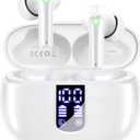 Ear Buds Wireless Earbuds - Bluetooth 5.3 Headphones (48H Playback) Built in Mic with LED Display Charging Case, IP7 Waterproof Earphone for iPhone Andriod Phones Laptop Sports Workout