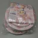 2 x 80Pcs Easter Paper Plates Napkins Forks Easter Tableware Set Flower Egg Bunny Disposable Dinnerware Religious Spring Picnic Favors Bunny Party Decorations (Pink-Bunny)