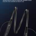 CZ-T01 Neckband Hearing Amplifier & Aids with free APP and Bluetooth 50dB Gain for Moderate-Severe Hearing Loss, 34-Channel Noise Cancelling, 30H Rechargeable,preventing loss, keeping devices safe