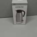 GiNT 51Oz Stainless Steel Thermal Coffee Carafe with Lid/Double Walled Vacuum Thermal Carafe / 12 Hour Heat Retention (Purple, 1.9L)