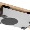 Under Desk Storage Mount Compatible for Xbox Series S, Under Desk Holder Compatible for Xbox One S/X/360, Metal Under Desktop Storage Mount, Desktop Mini PC Holder