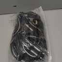 rabbitgoo Dog Harness No Pull with 2 Leash Clips, Adjustable Soft Padded, Reflective Oxford No Choke Pet Vest with Easy Control Handle for Large Dogs, Black, XL