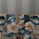 SERIMINO 3 Piece Lotus Flower Canvas Wall Art for Living Room, Blue Floral Picture Wall Decor for Dining Room Bedroom, Art Print Painting for Home Decorations 12"X16" (16L" x 12W", White and Indigo Blue Lotus)