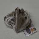 Grandma Wig Light Grey Fluffy Senior Women Wig Cosplay Party Dress