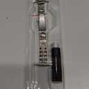 MioHHR Slim Metal Band Compatible with Apple Watch Band 42mm(Series 11 10) 41mm(Series 9 8 7) 40mm(Series 6 5 4 SE3/2/1) 38mm(Series 3 2 1),Stainless Steel iWatch Bands for Women,Silver