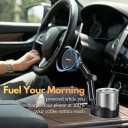 [2026 Upgraded] Qi2 25W Fast Wireless Car Charger with Cooling Fan, Cup Holder Phone Mount with Adjustable Long Arm, Magnetic Fast Charging Holder for iPhone & Android
