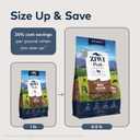 ZIWI Peak Air-Dried Dog Food  Mackerel & Lamb - All Natural, High Protein, Grain Free, Limited Ingredient w/ Superfoods (35.2oz) (EXP 05/07/26)