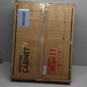 TokeShimi 20 x 26 Mirror Medicine Cabinet for Bathroom, Assembly Required, Black Recessed Medicine Cabinet with Mirror, Steplessly Adjustable Shelves, Beveled Aluminum Frame, Tempered Glass