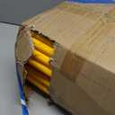 Adjustable Height Agility Hurdle Set Multi-Function Soccer Trainning Pole Set Coaching Sticks with Rubber Base (4.9 FT)