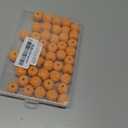 Jansun 45pcs Halloween Resin Pumpkin, Miniature Pumpkin Decorations for DIY Crafts Halloween Party Gifts Garden Dollhouse Decor Table Decoration (5 Style) (Orange)