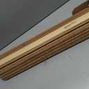 LazBlinds No Tools No Drill Cordless Bamboo Roman Shades, Light Filtering Window Treatment, Roll Up Bamboo Blinds for Window 32'' W x 64'' H, Tuscan B