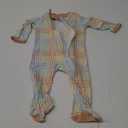 Organic Cotton Sleep & Plays Color Seersucker Plaid Sizes 3-6M