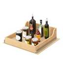 ALINE FURNITURE Birch Pull Out Drawers for Cabinets, 21" W x 21" D x 6" H Soft-Close Slide Out Drawer for Kitchen Cabinets, Pull Out Shelves, Pantry Cabinet Organizer, with Pre-Drilled Wood Template