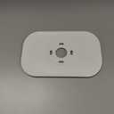 Petrichor Nest Thermostat Wall Plate - Compatible with Google Nest Thermostat 2020 - Nest Thermostat Trim Kit, Nest Thermostat Wall Plate Cover Accessory Easy Installation - Snow (White)