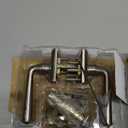 Kwikset Halifax Interior Passage Door Handle, Lever For Closet and Hallway Doors, Reversible Non-Locking Handle Lever, Satin Nickel, with Microban Protection (1 Pack)