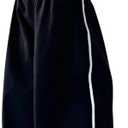 Baggy Sweatpants for Women Men Wide Leg Casual Sweat Pants Elastic Waist Drawstring Pants Hip Hop Clothes Black-XL (XL)
