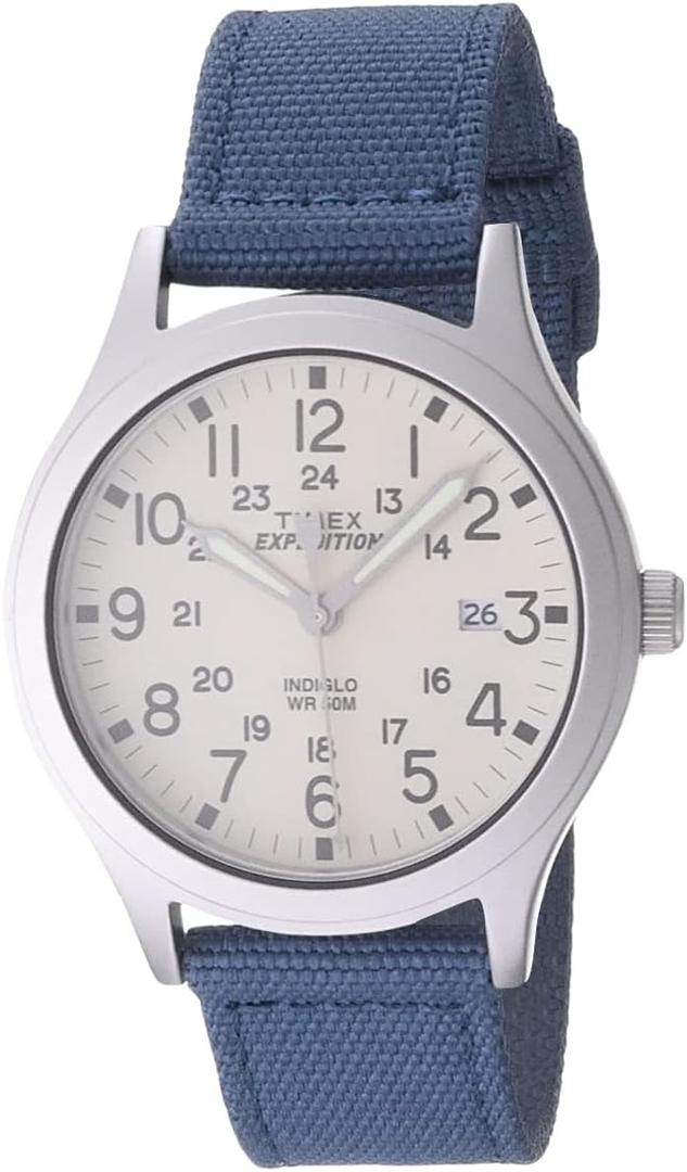 Timex Unisex Expedition Scout 36 Watch (Blue/Natural)