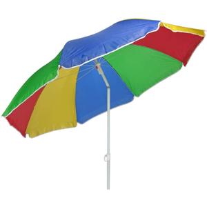 Parasols Sun Protection Balcony, HI Parasol, 150 cm, Multicoloured, UV-Resistant Polyester Patio Umbrella, Garden Umbrella, Patio Umbrella, Table Umbrella Parasols