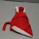 Bolbove Pet Christmas Santa Claus Suit Costume with Hat for Cats Puppies Free size