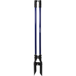 CGRNKT Post Hole Digger, 58 Inch Heavy Duty Manual Posthole Digger with Fiberglass Handle & Carbon Steel Blades for Fence Post, Mailbox, Gardening and Planting