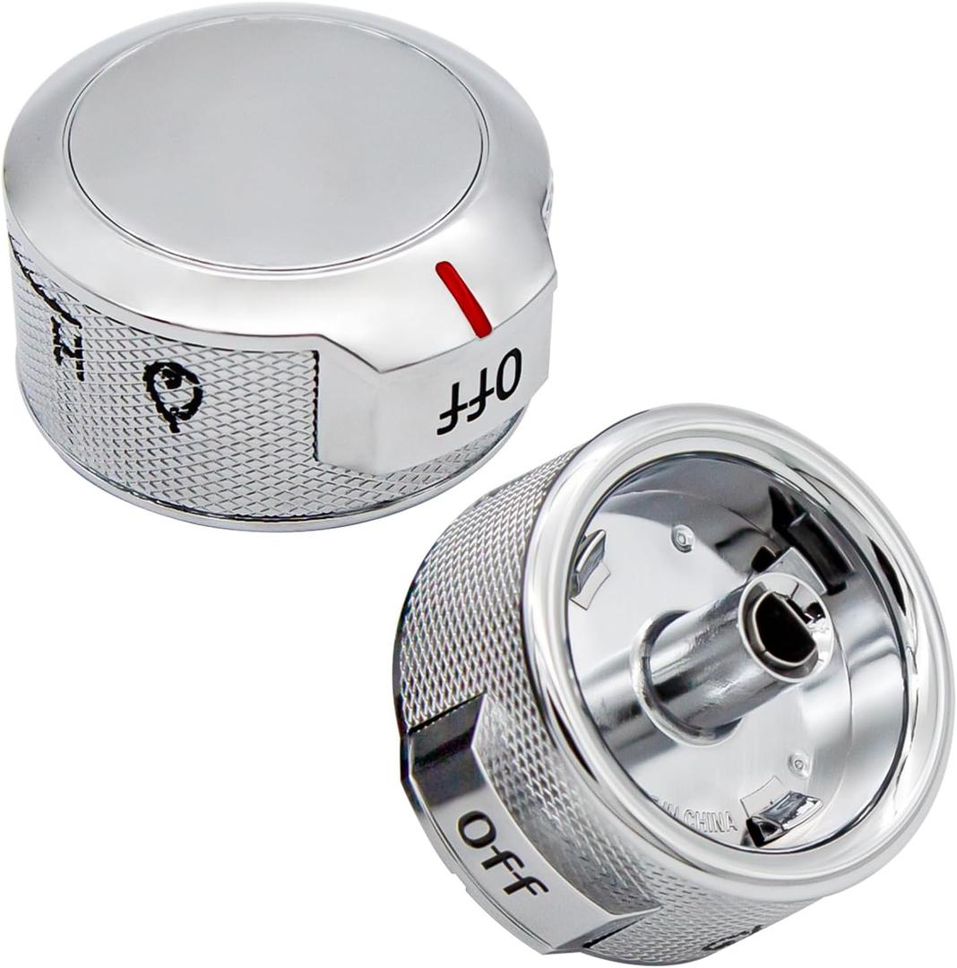 W11030413 Range Control Knob Compatible with Whirlpool KitchenAid Stove knobs Replaces W11027434, W10643306, W10786063,4461624, PS11770322, AP60388052 Pack