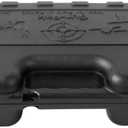 PAK Gun 13-inch Hard Gun Case for Pistols Weather-Resistant HDPE Shell Lockable Tabs Protective Foam 13.5 x 10 x 3.5 in Made in USA